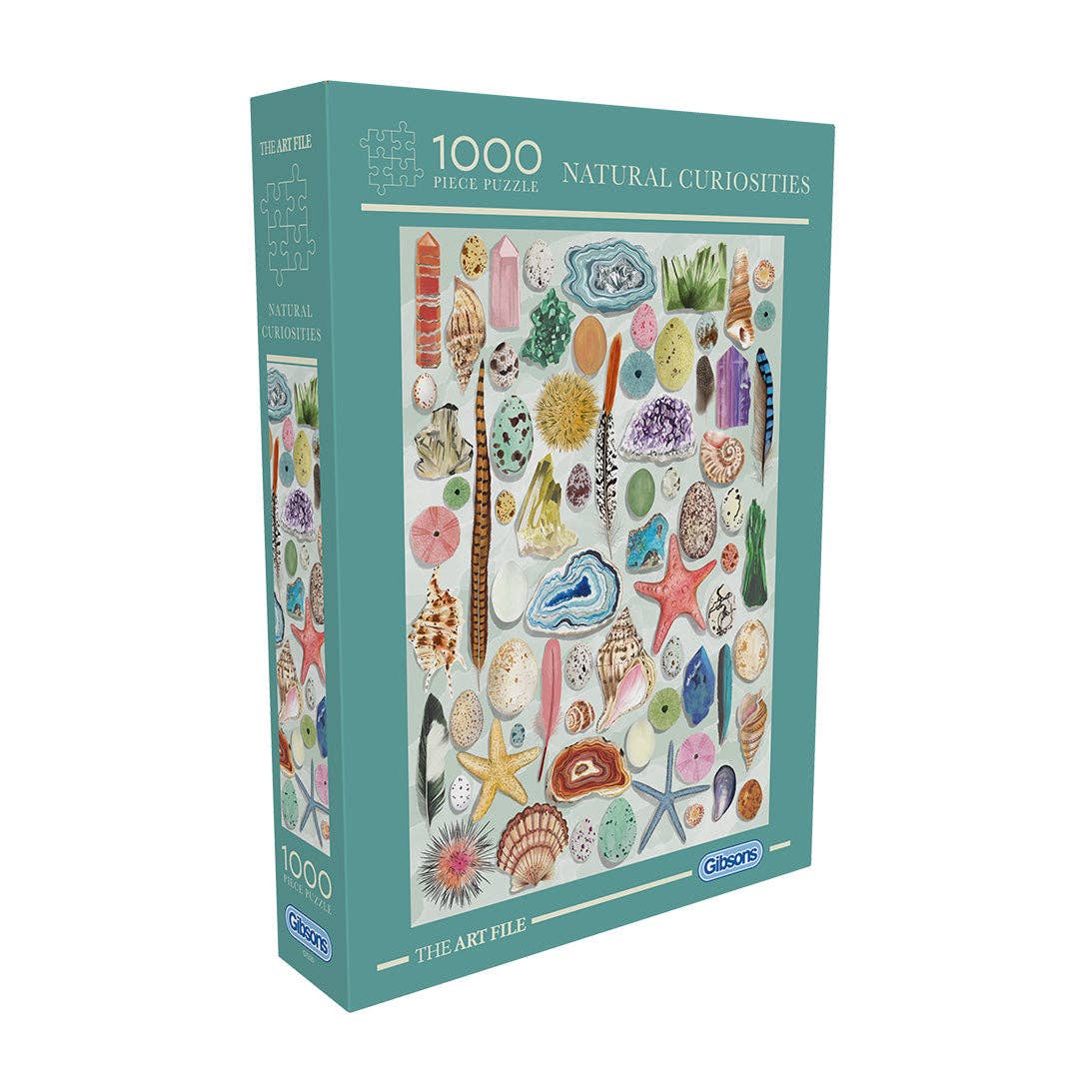 The Art File: Natural Curiosities 1000 Piece Jigsaw Puzzle
