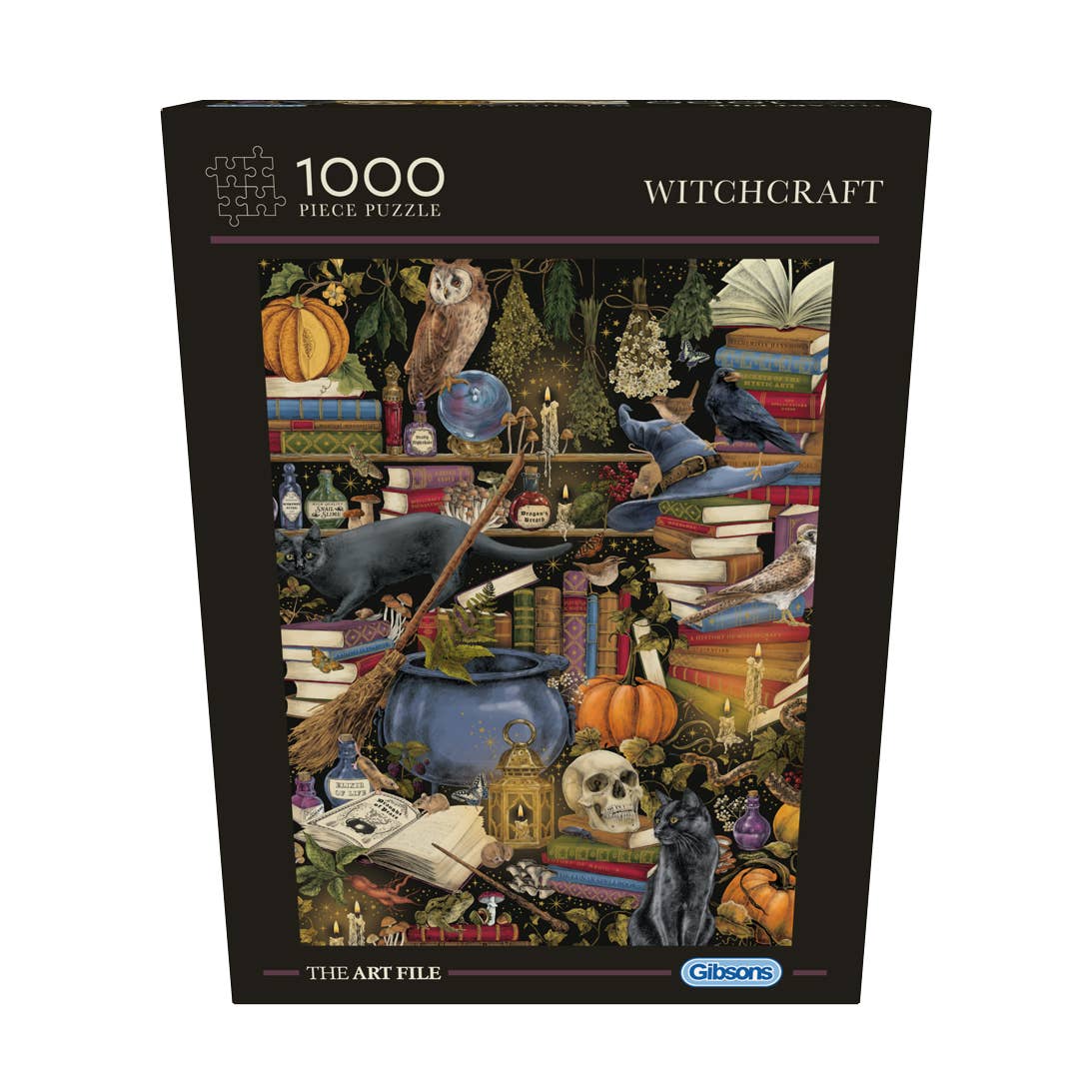 The Art File: Witchcraft 1000 Piece Jigsaw Puzzle