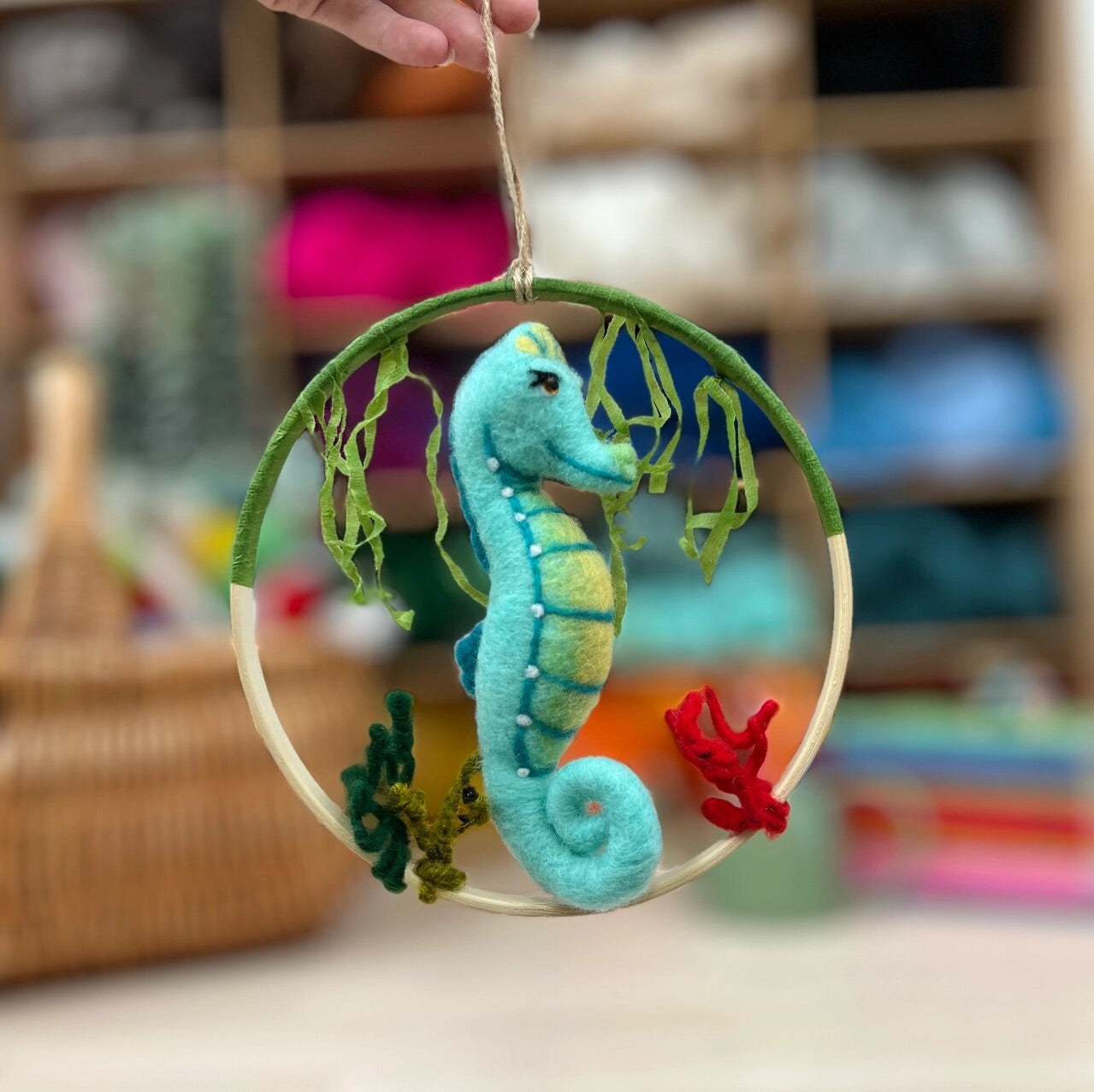 Seahorse Needle Felting Craft Kit