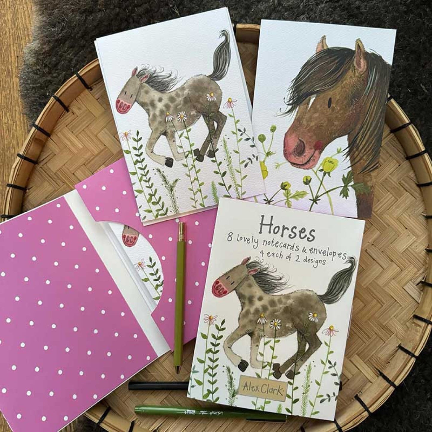 Horses Boxed Notecards