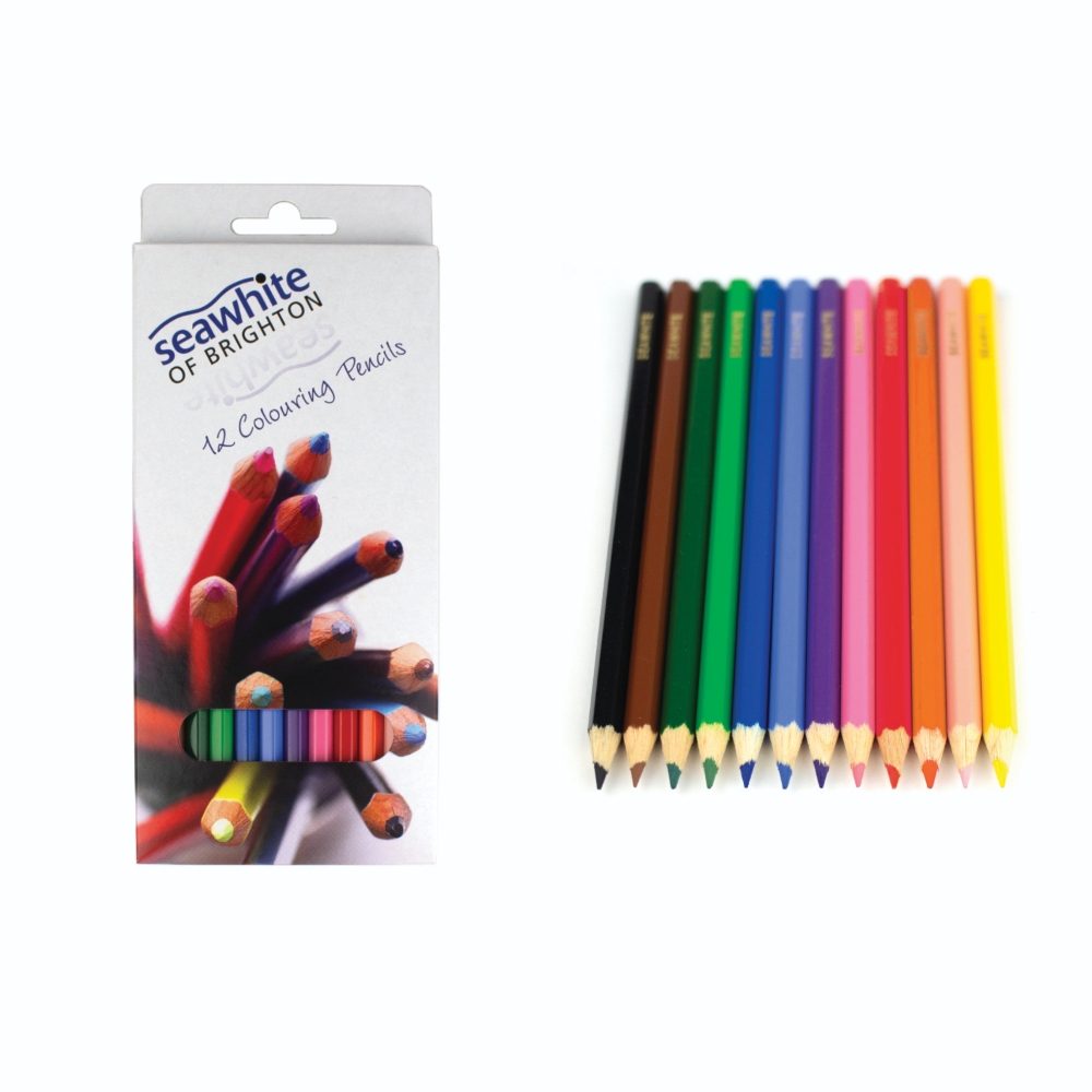 Seawhite Coloured Pencils - Box of 12