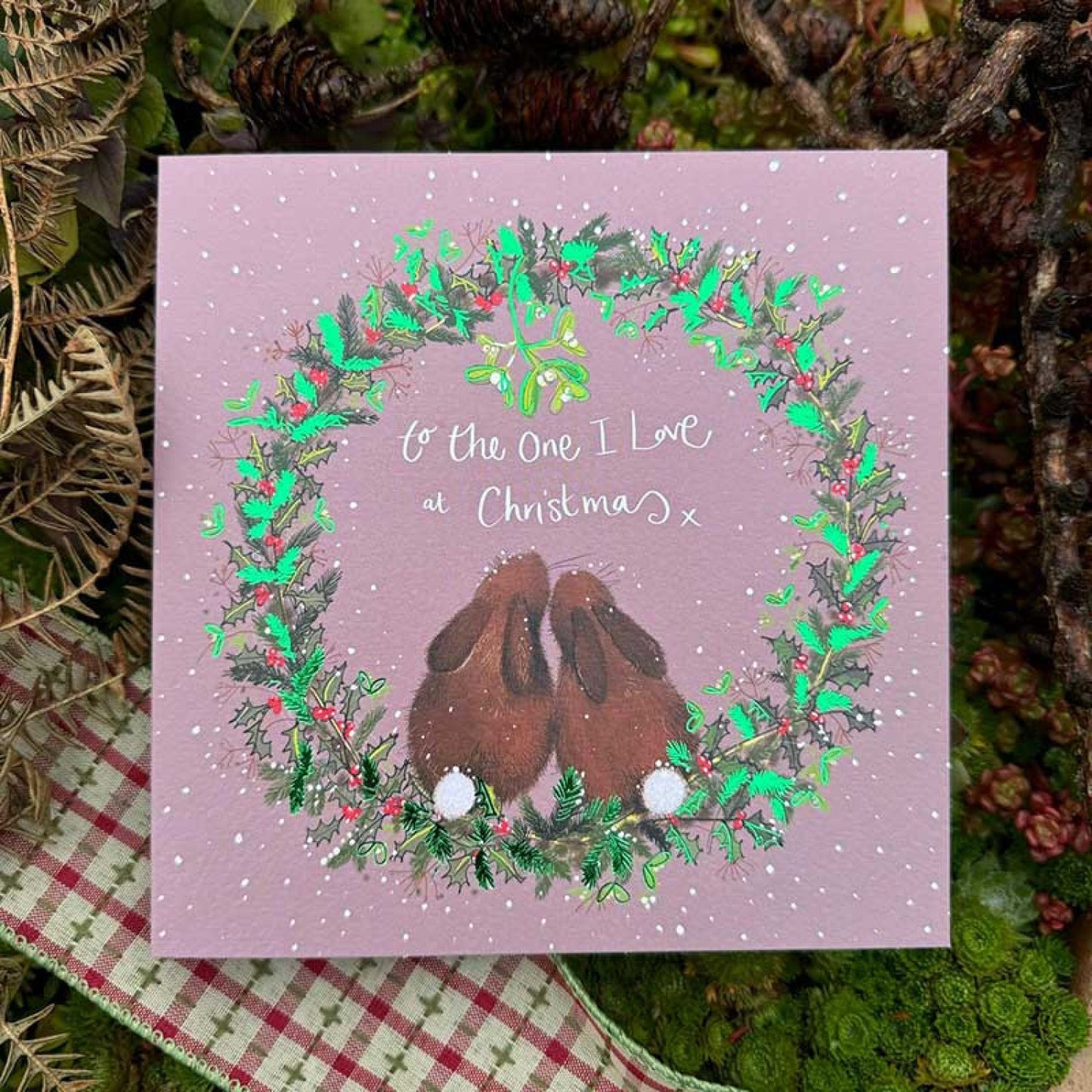 One I Love Christmas Card