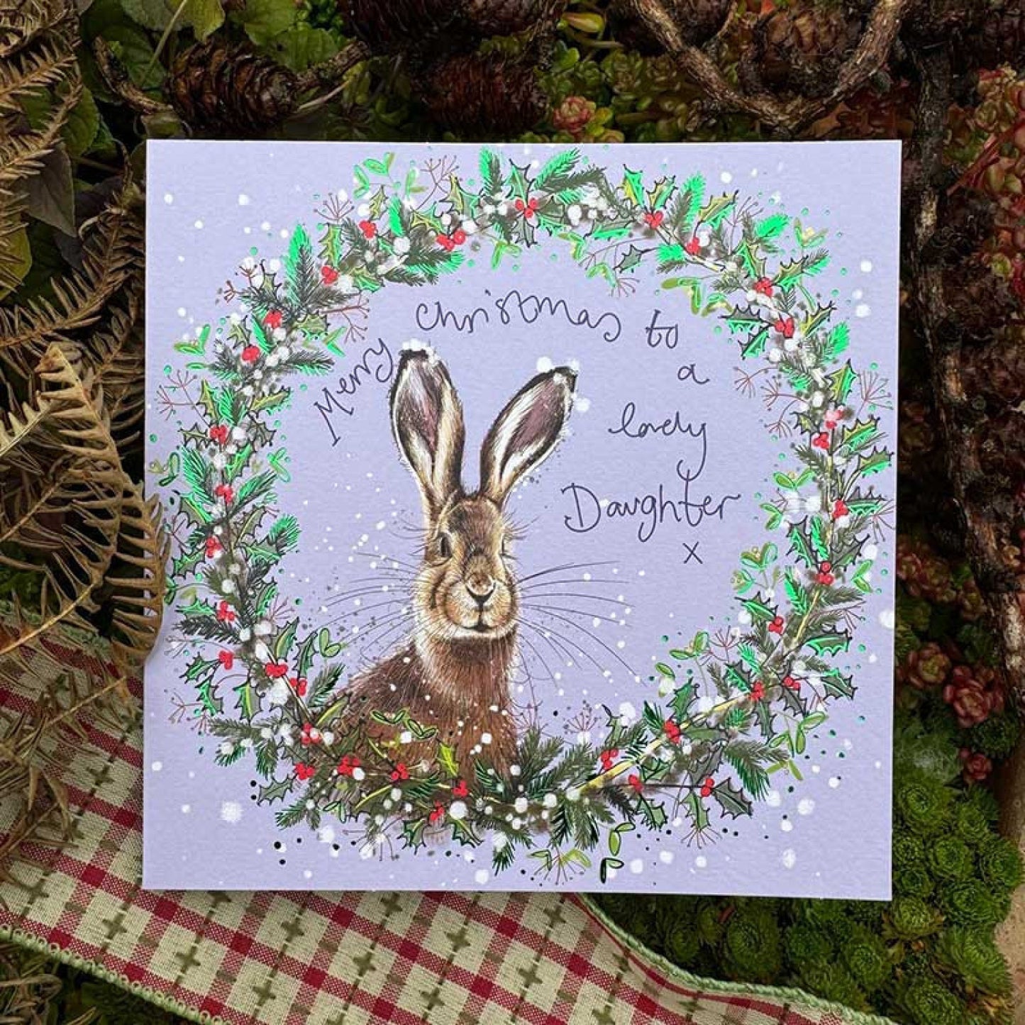 Lovely Daughter Christmas Card