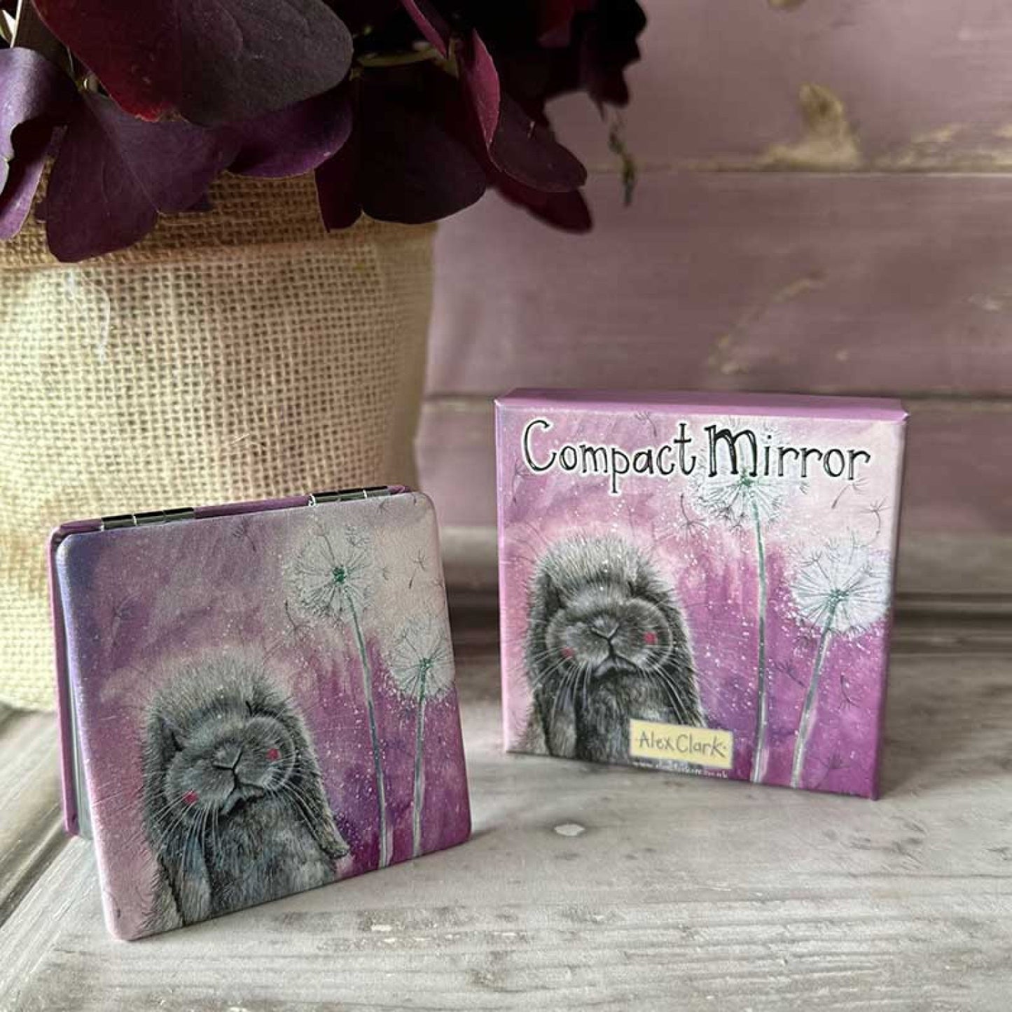 Misty Compact Mirror