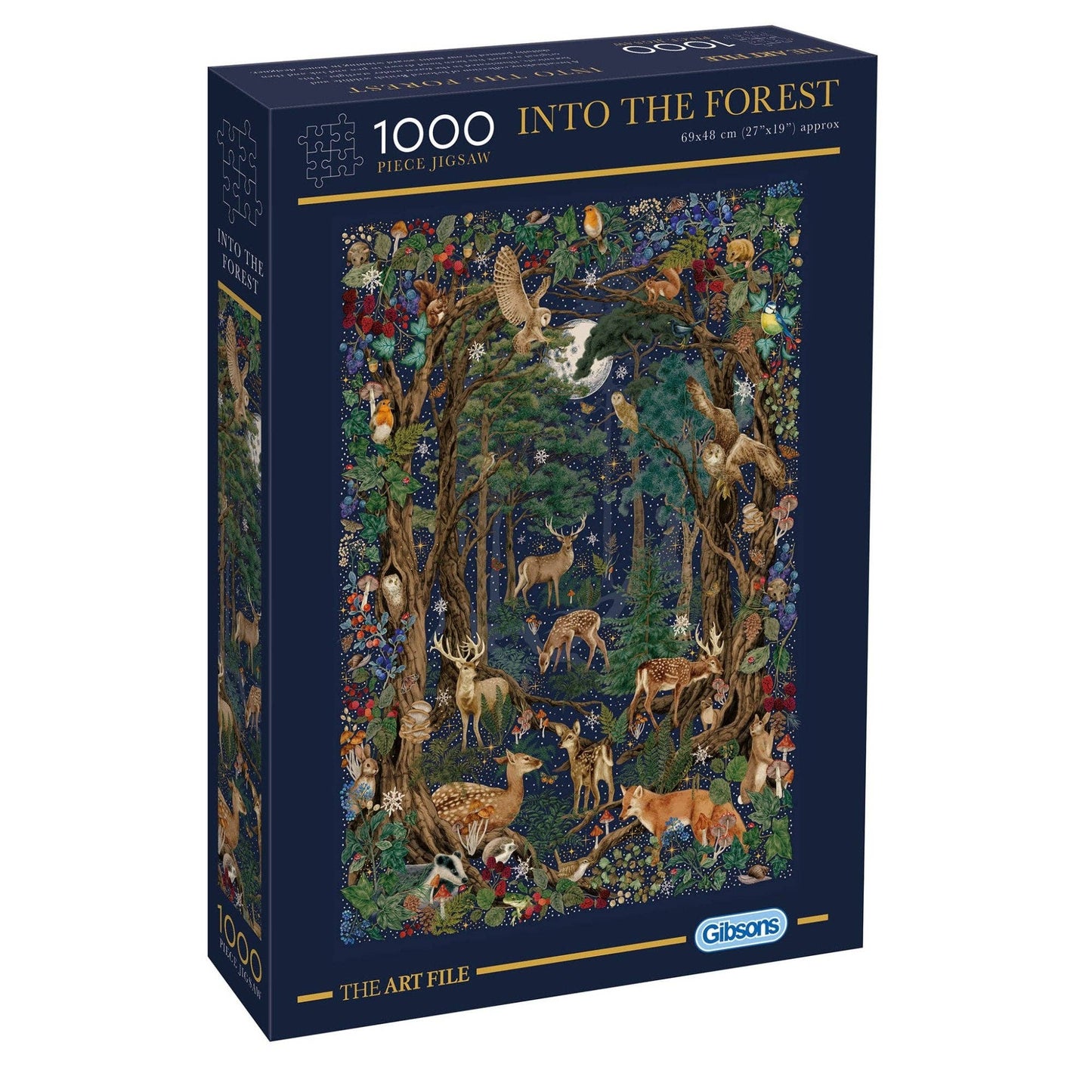 The Art File: Into The Forest 1000 Piece Jigsaw Puzzle