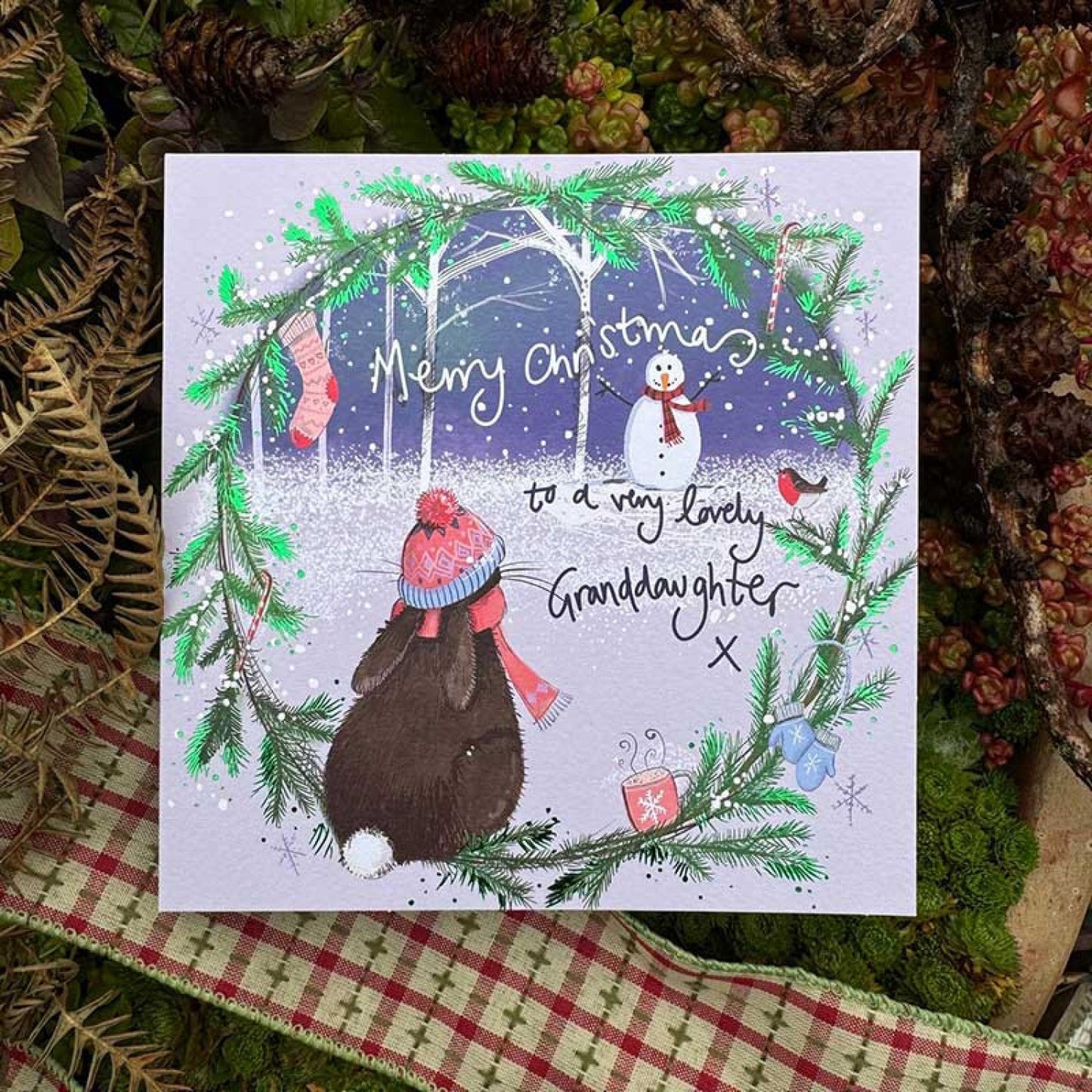Granddaughter Christmas Card