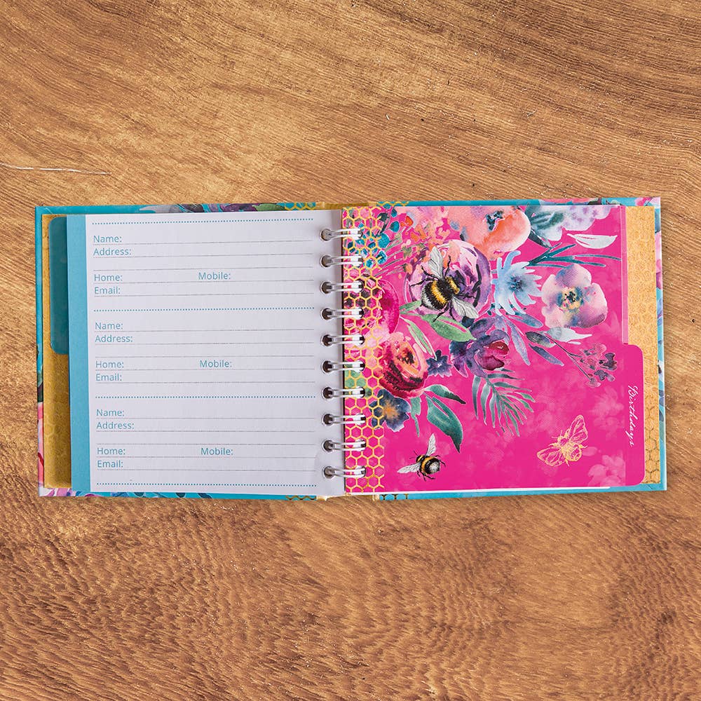 Address & Birthday Book - Queen Bee
