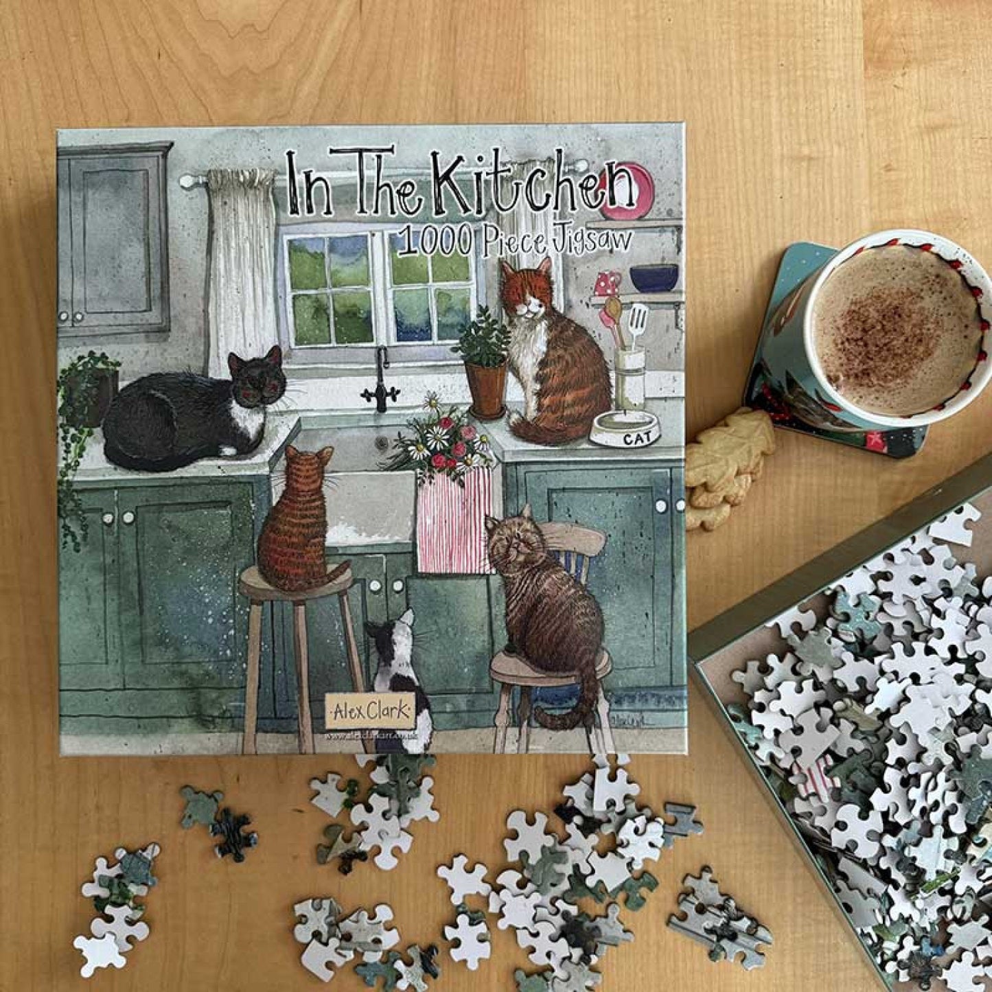 Cats In The Kitchen Jigsaw - 1000 piece