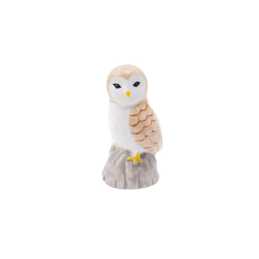 Ceramic Owl Lucky Charm
