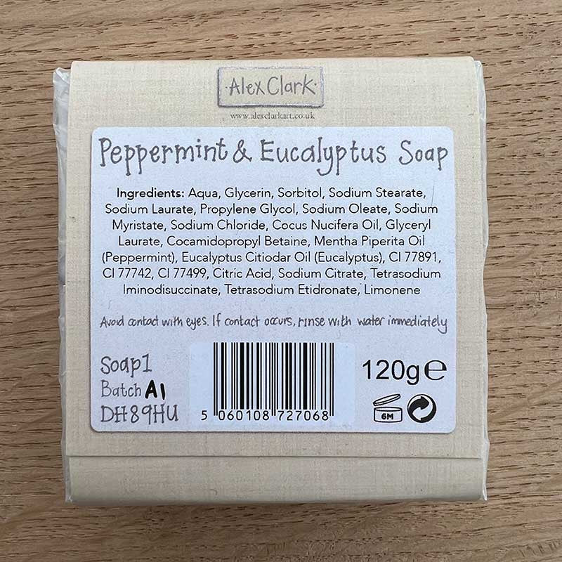 Moon and Back - Peppermint & Eucalyptus Soap