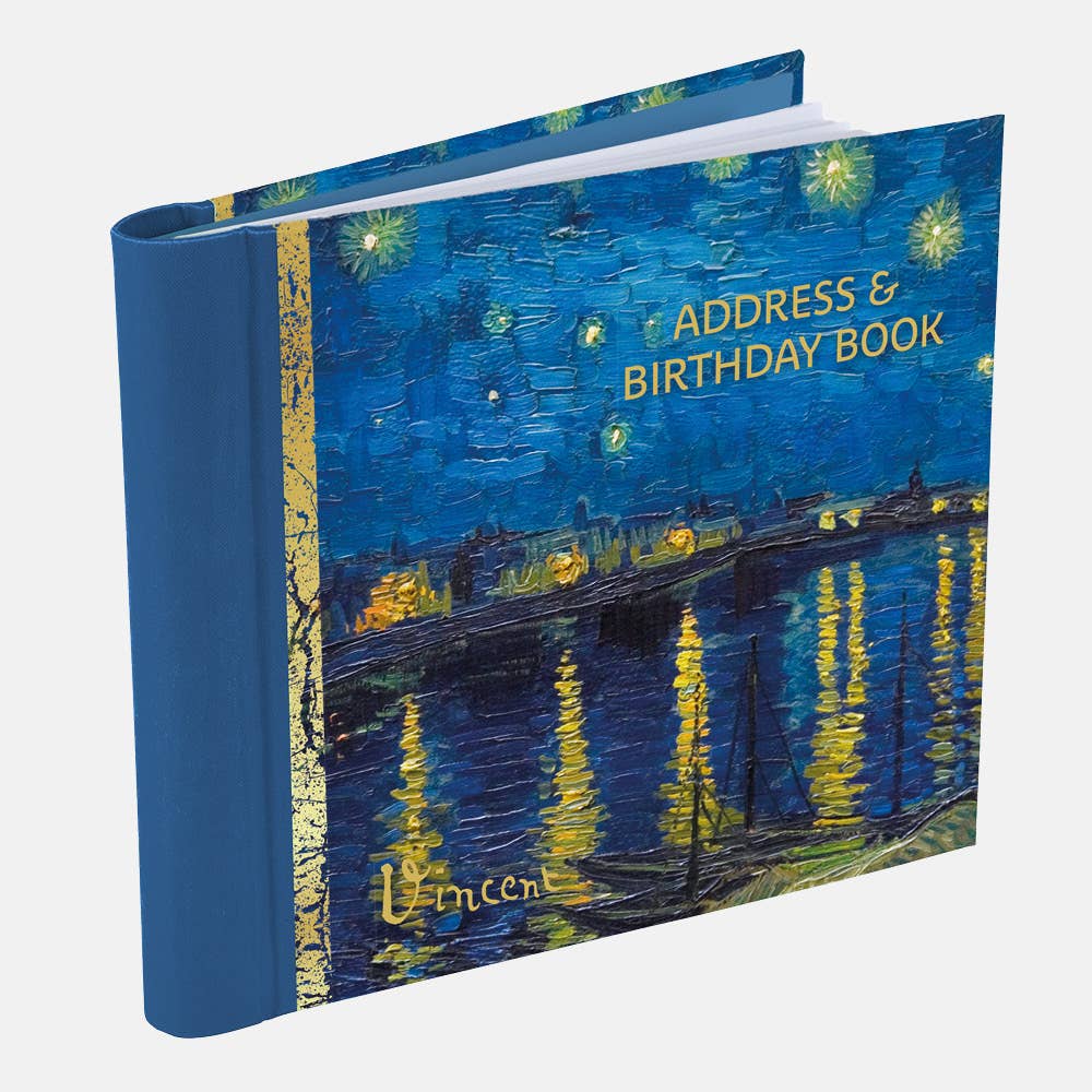 Address & Birthday Book - Van Gogh - Starry Night