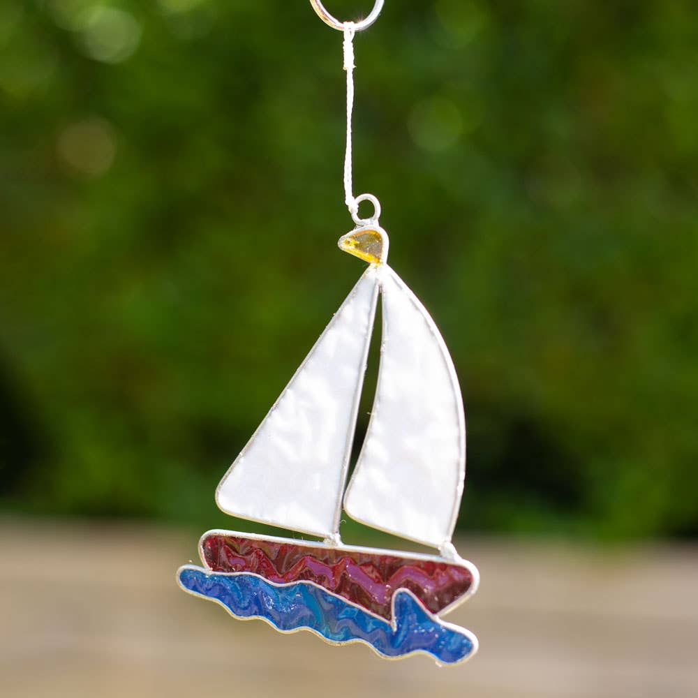 Nautical Sailboat Suncatcher