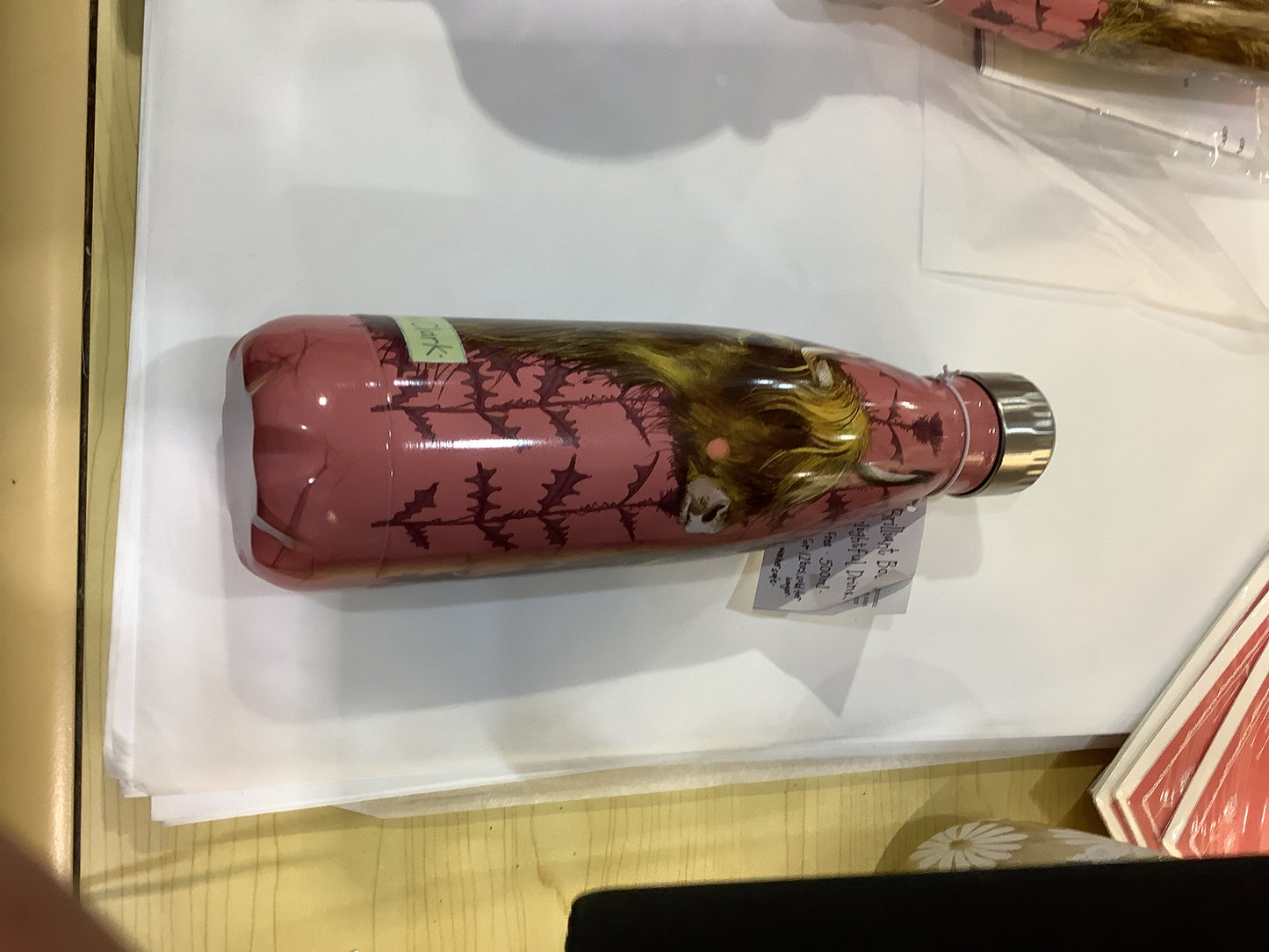 Highland Cow Water Bottle