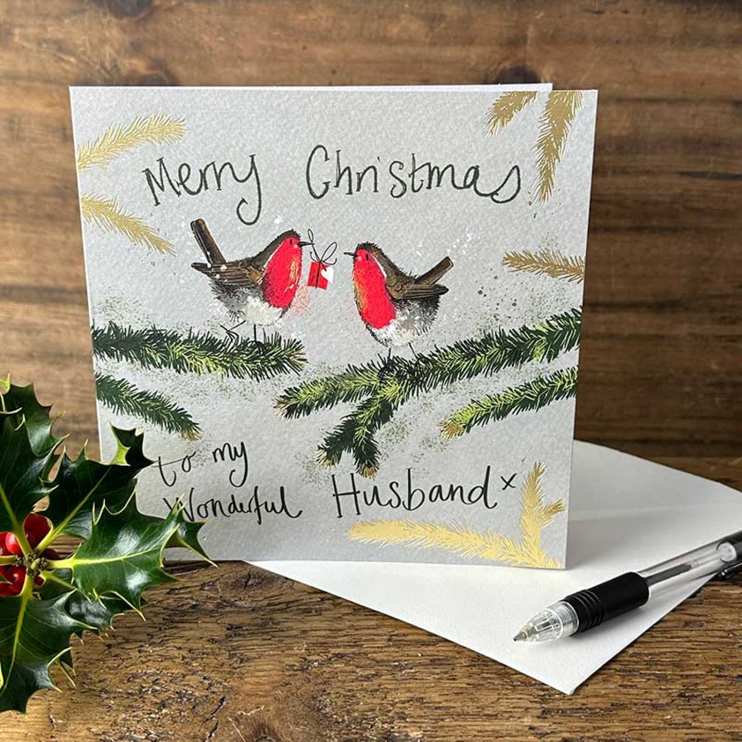 Merry Christmas Husband Christmas Card