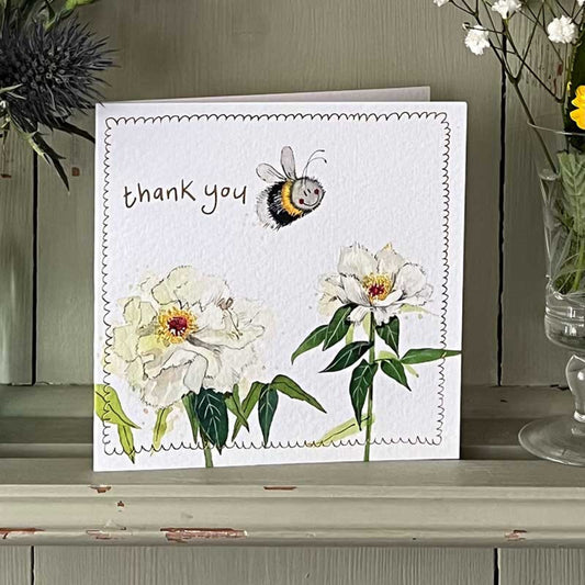 Thank You Bee Greeting Card