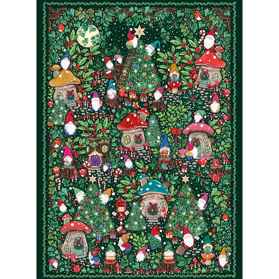 The Art File: Christmas Village 1000 Piece Jigsaw Puzzle