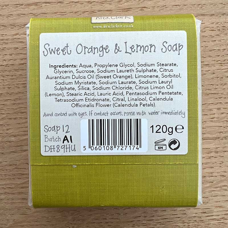 In the Garden - Sweet Orange & Lemon Soap