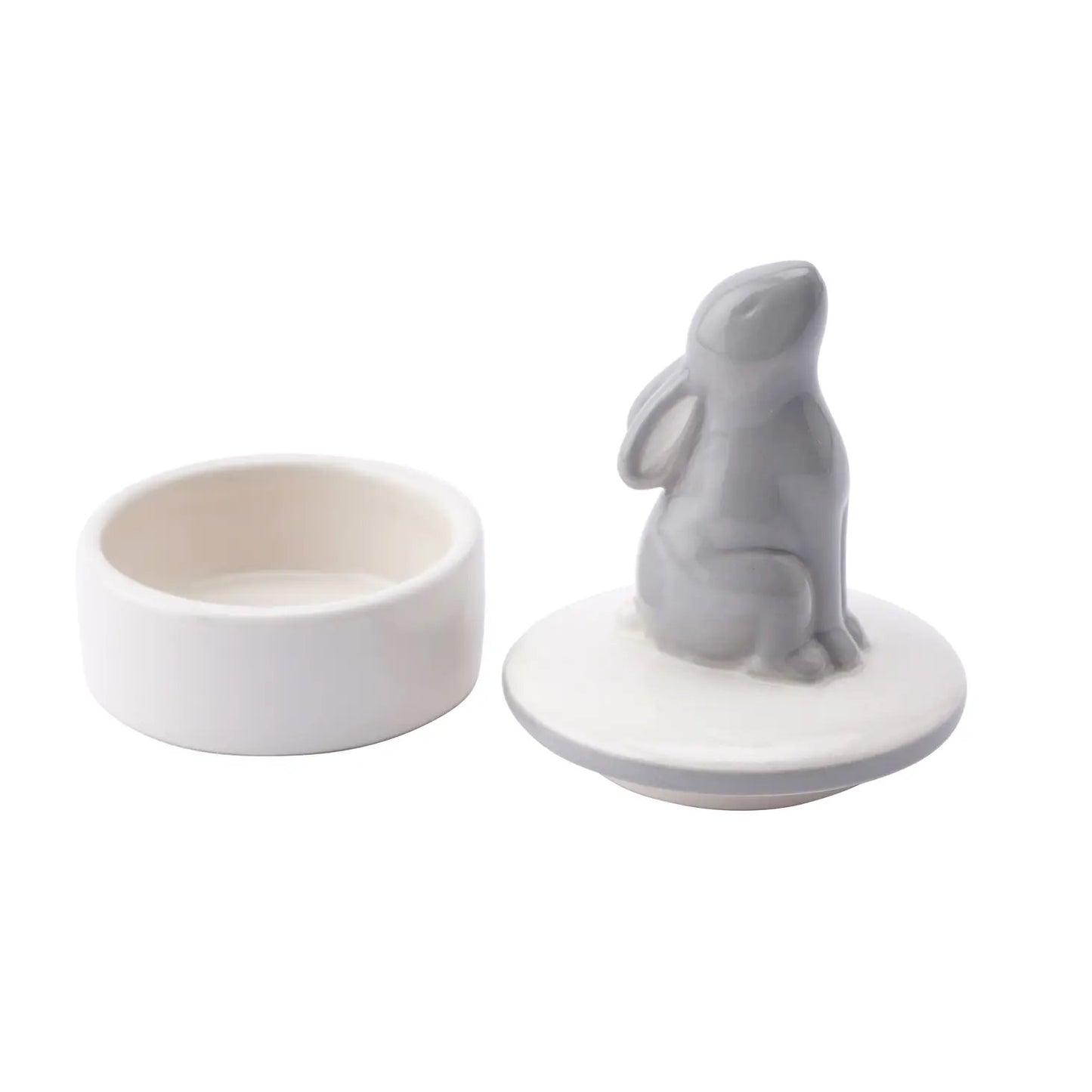 Send With Love Ceramic Stargazing Hare Trinket Pot