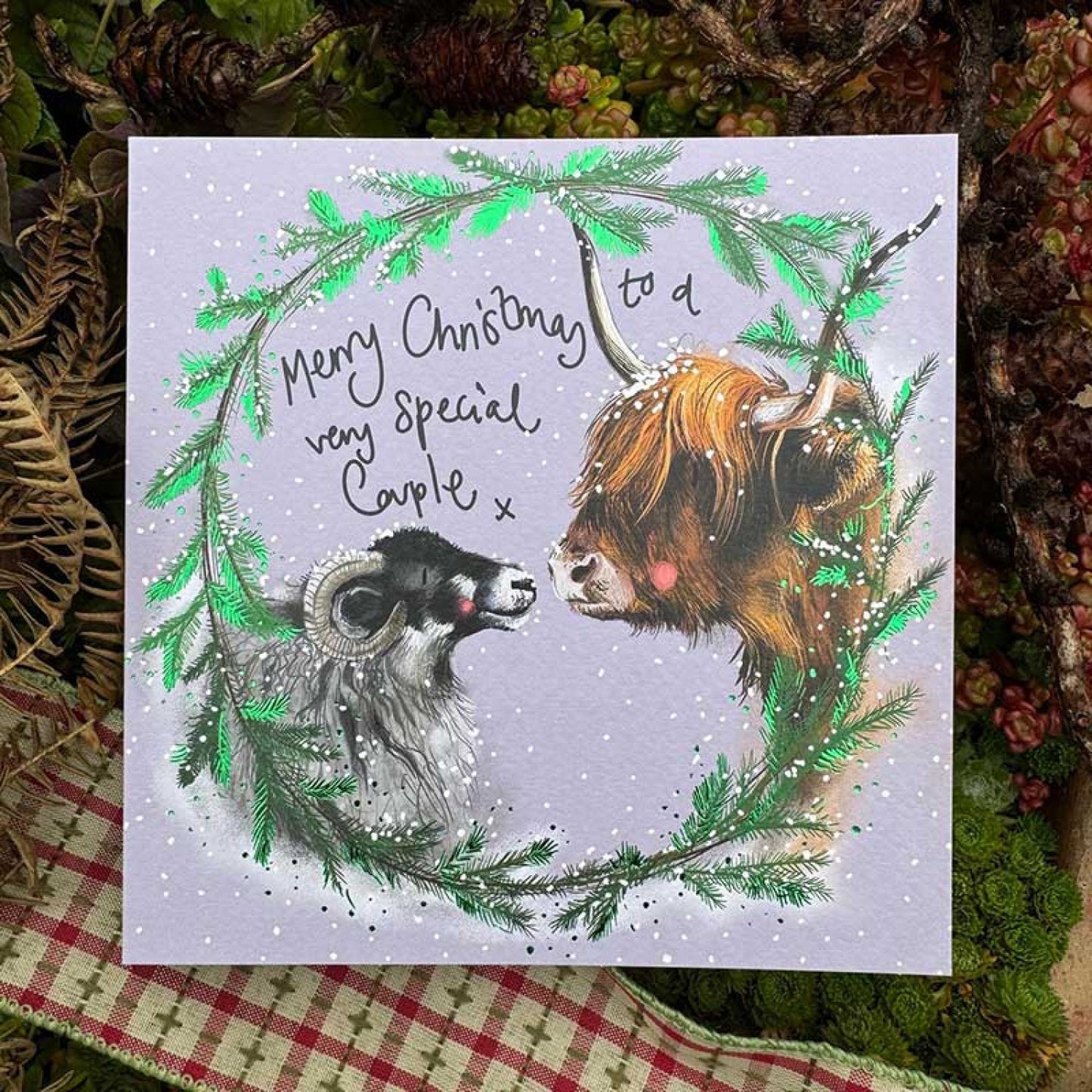 Special Couple Christmas Card