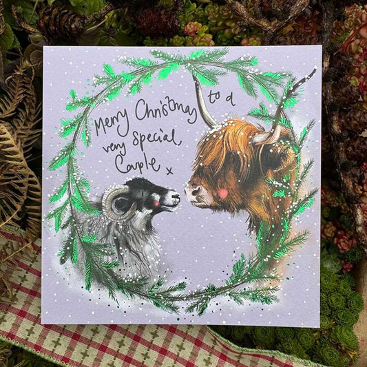 Special Couple Christmas Card