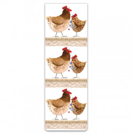 Spring Chickens Magnetic Bookmark