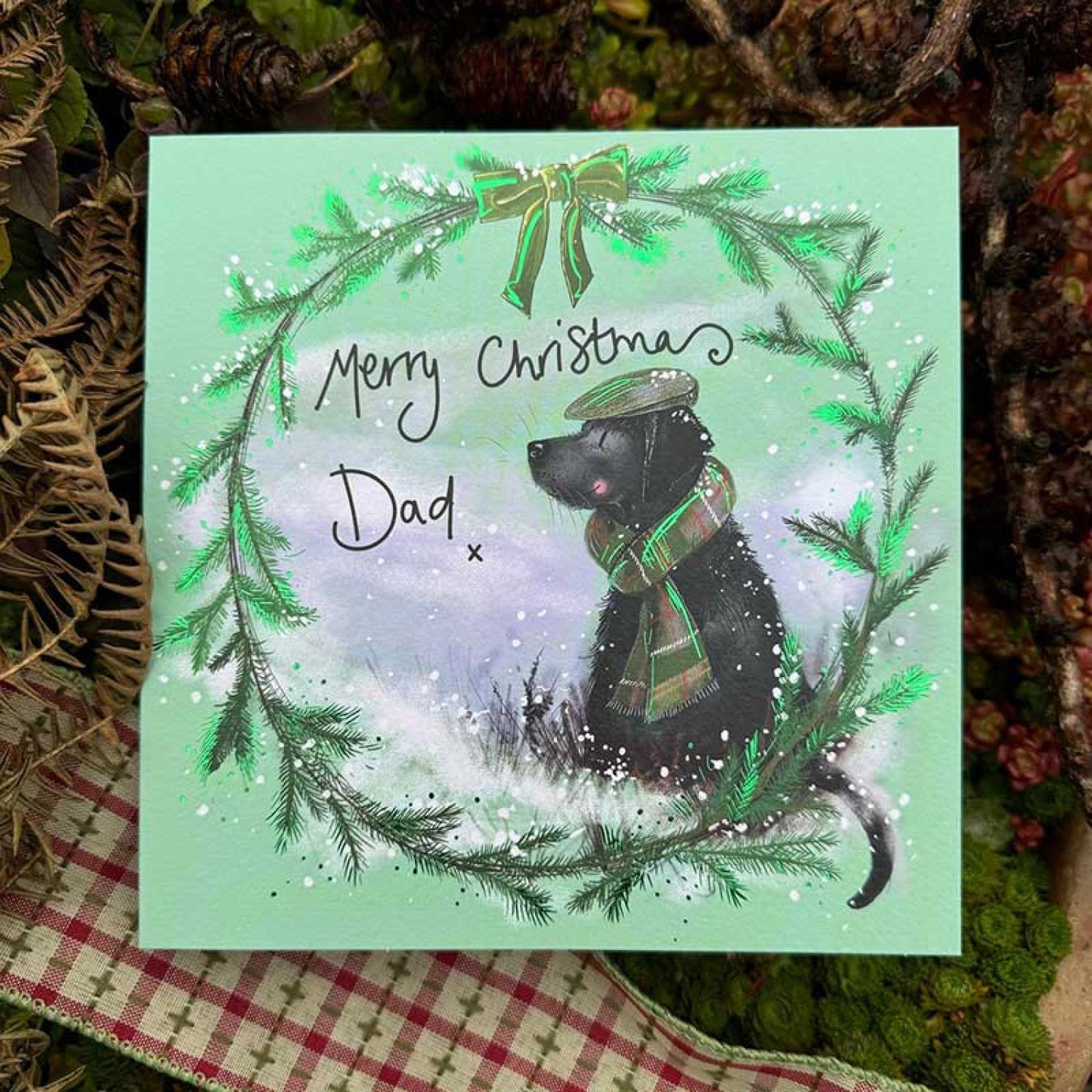 Dad Christmas Card