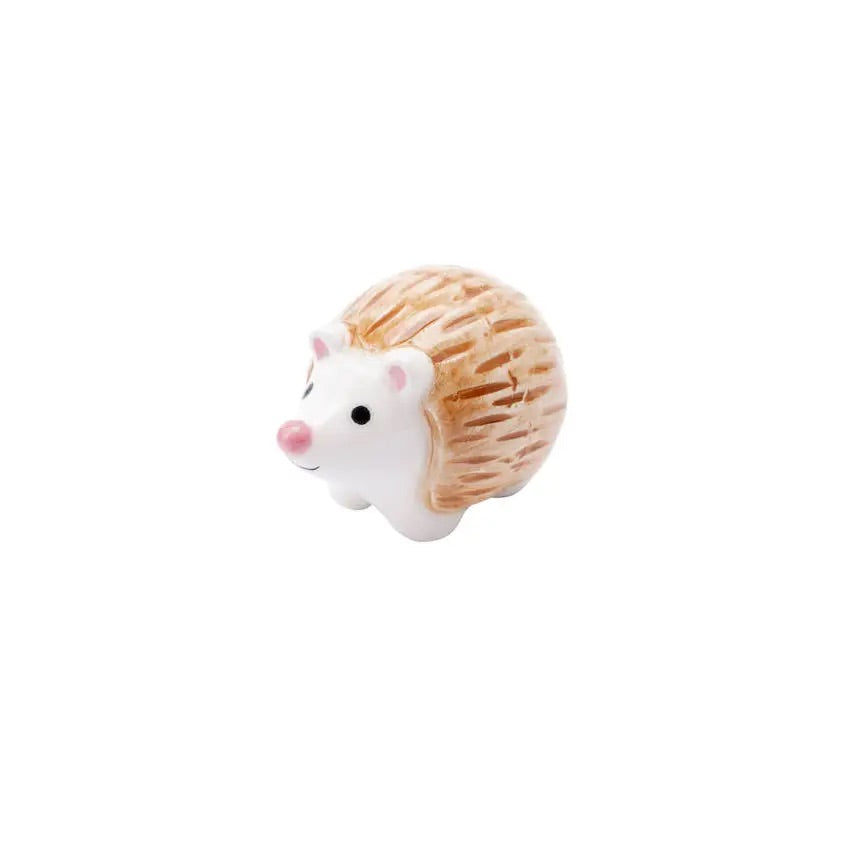 Ceramic Hedgehog Lucky Charm