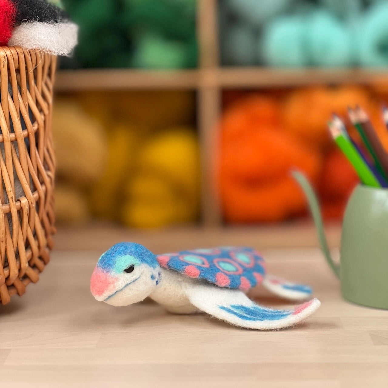 Sea Turtle Needle Felting Craft Kit