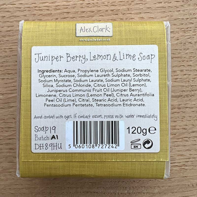 Wildflower Happy Hour - Juniper Berry, Lemon & Lime Soap