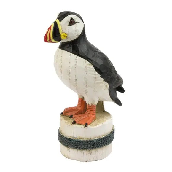 Puffin On Post, 16cm