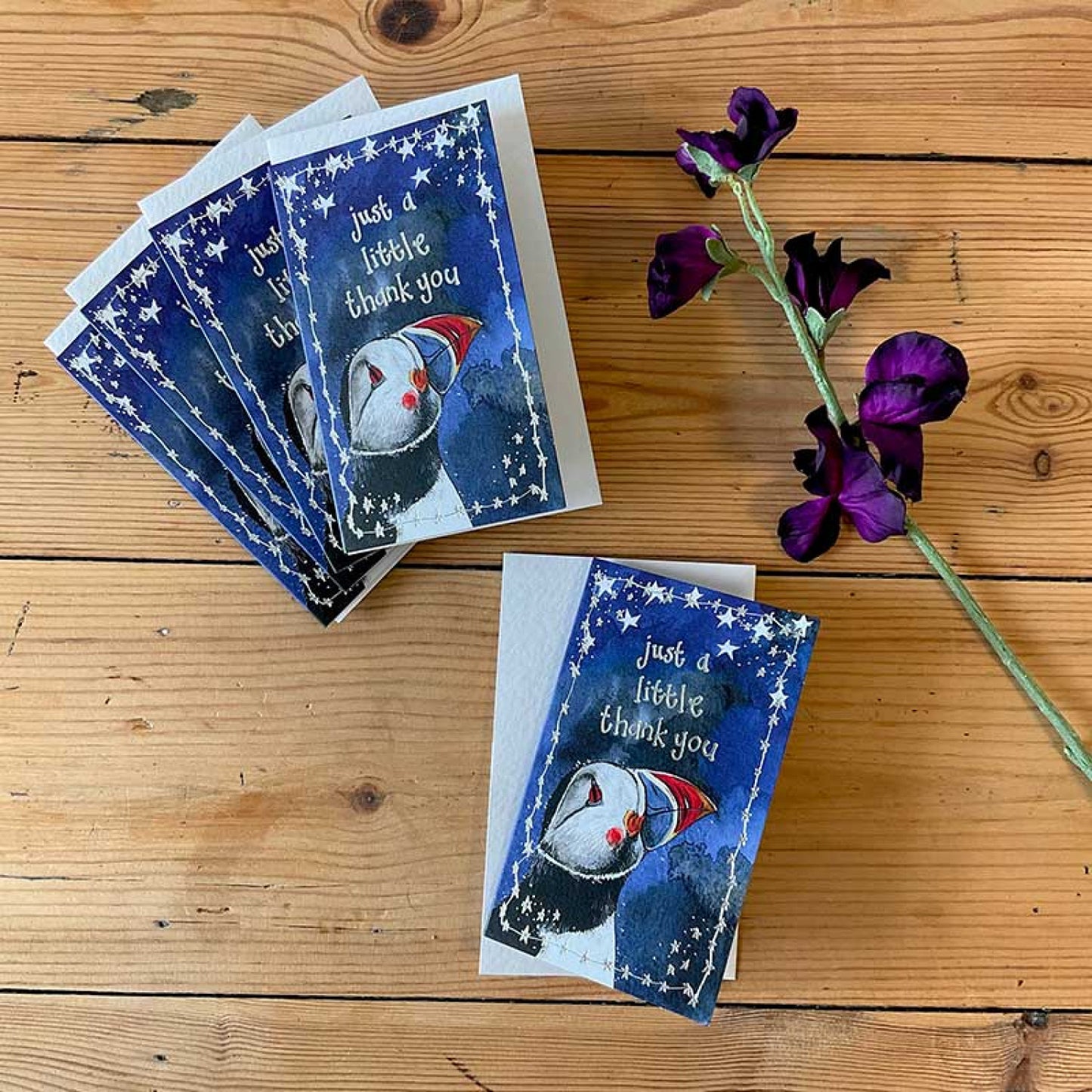 Puffin Thank You Notelets (5 Pack)