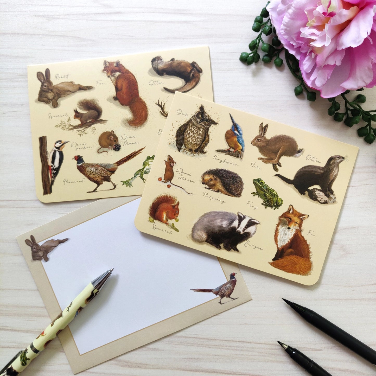 Wildlife Notecard Set