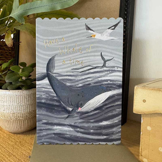 Whale Birthday Card