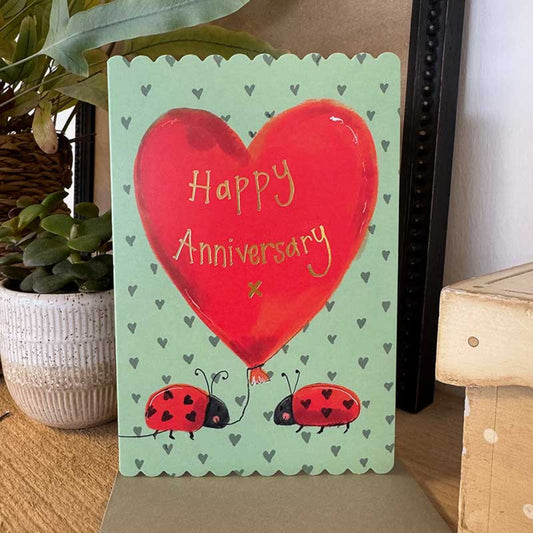 Love Bugs Anniversary Card