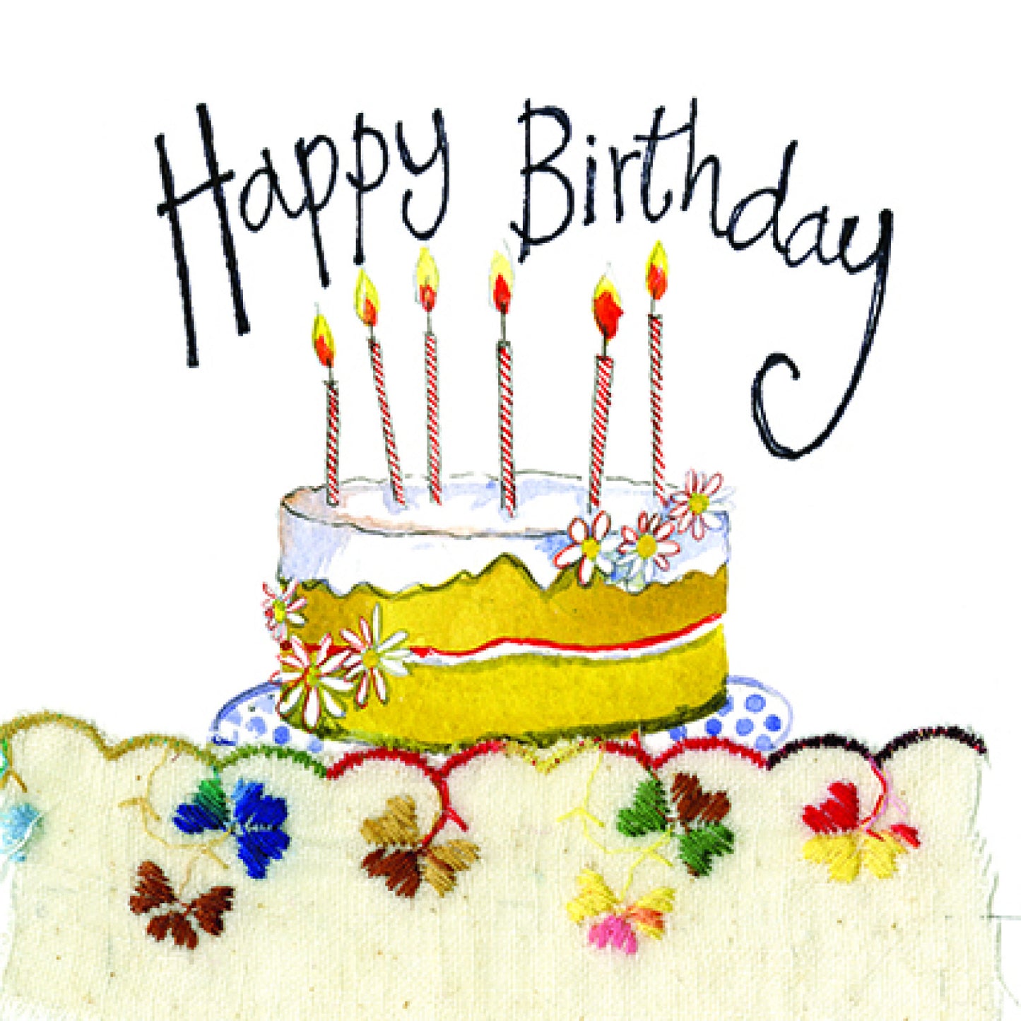 Candles Birthday Card
