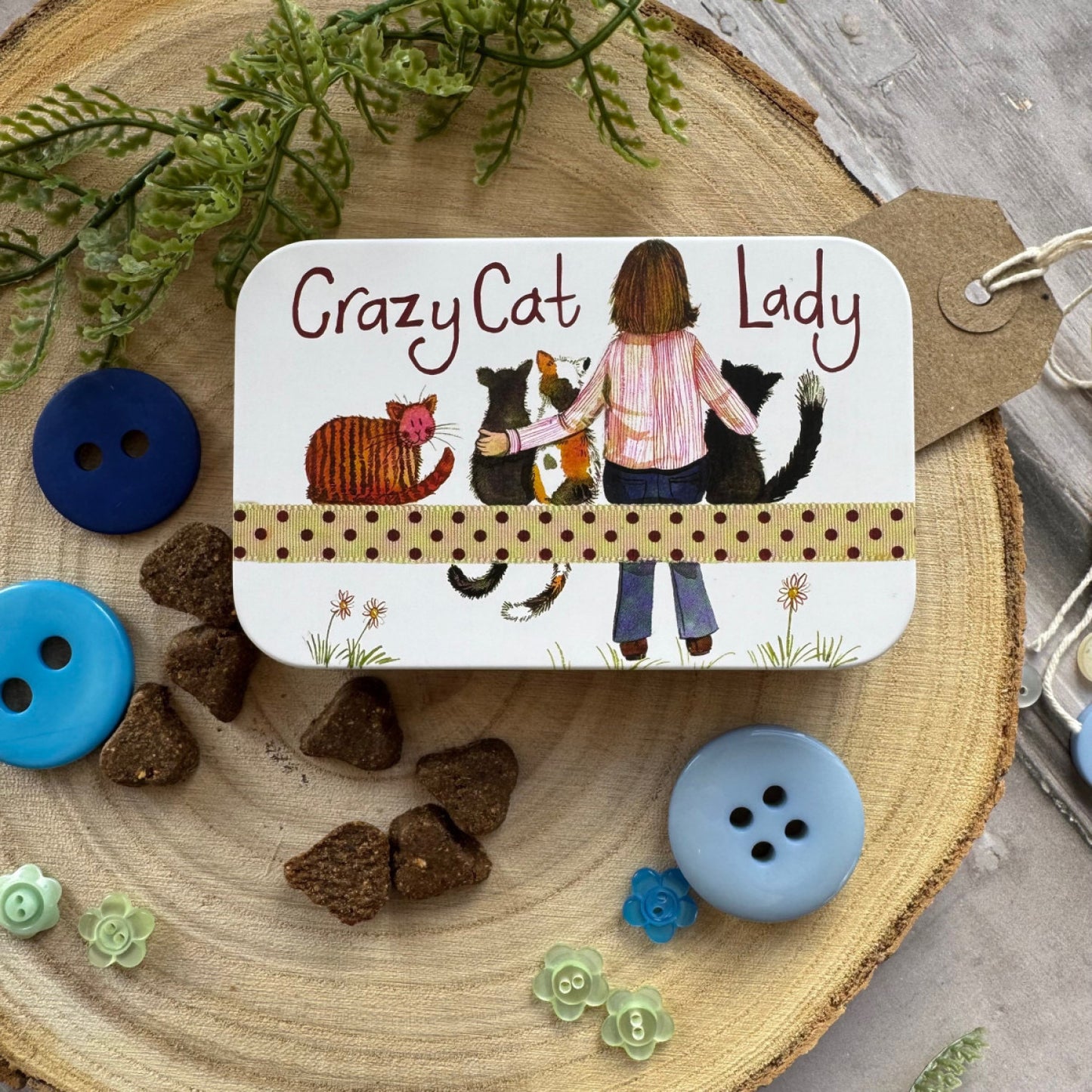 Crazy Cat Lady Small Tin