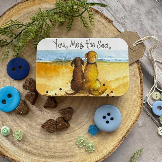 You, Me and the Sea Small Tin