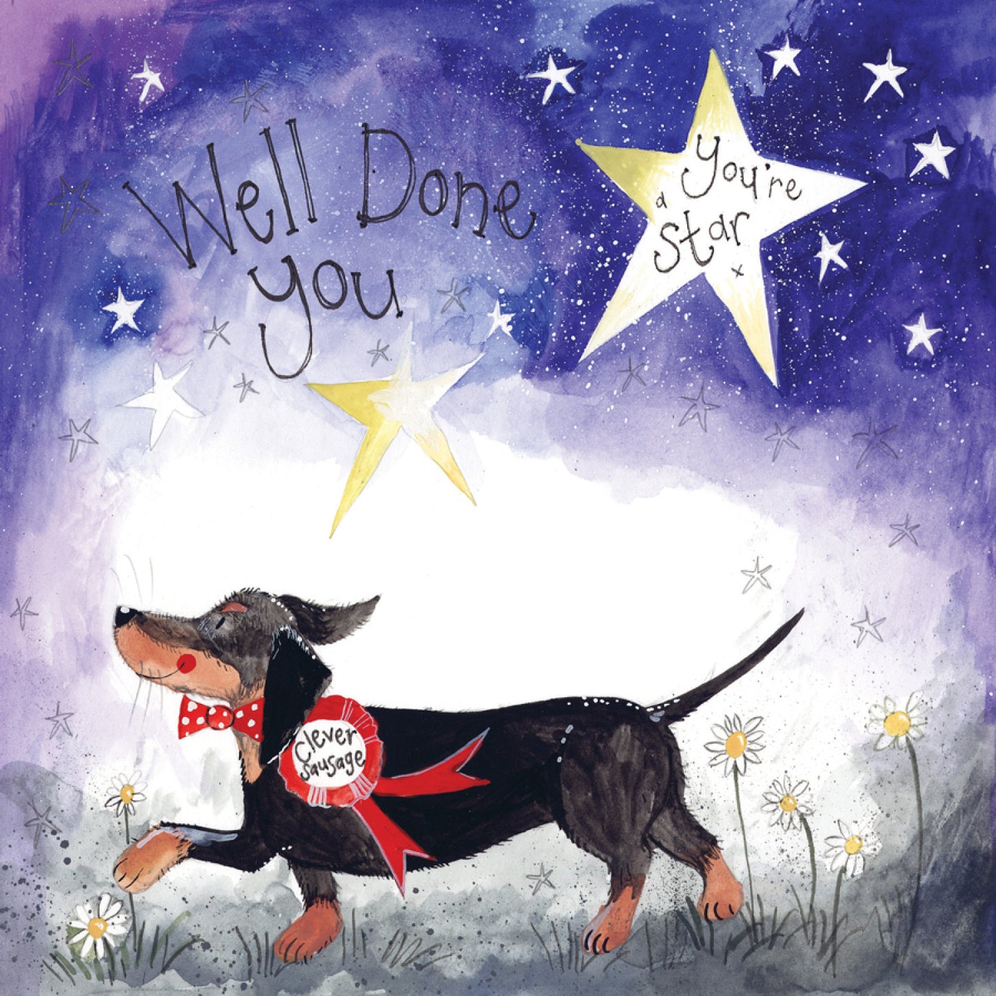 Well Done Dachshund Card