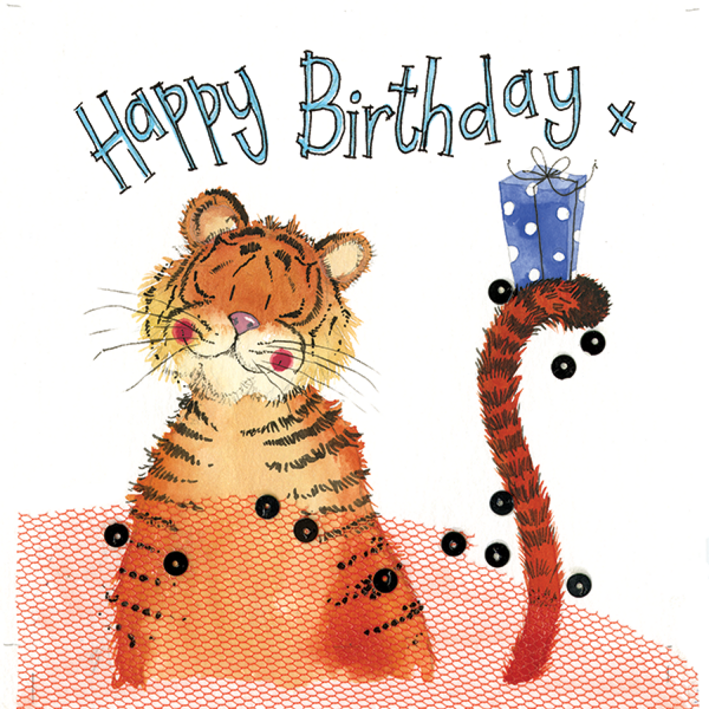 Birthday Card Tiger