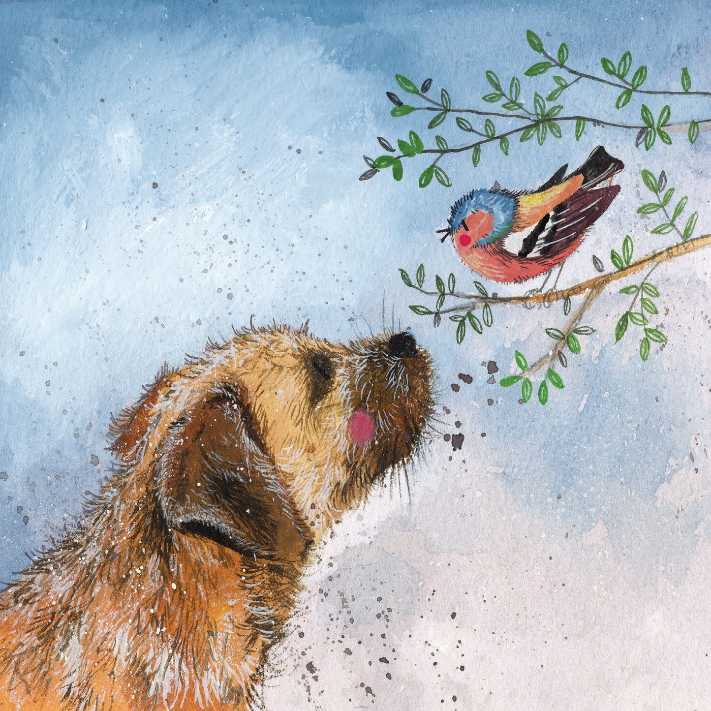 Border Terrier Card