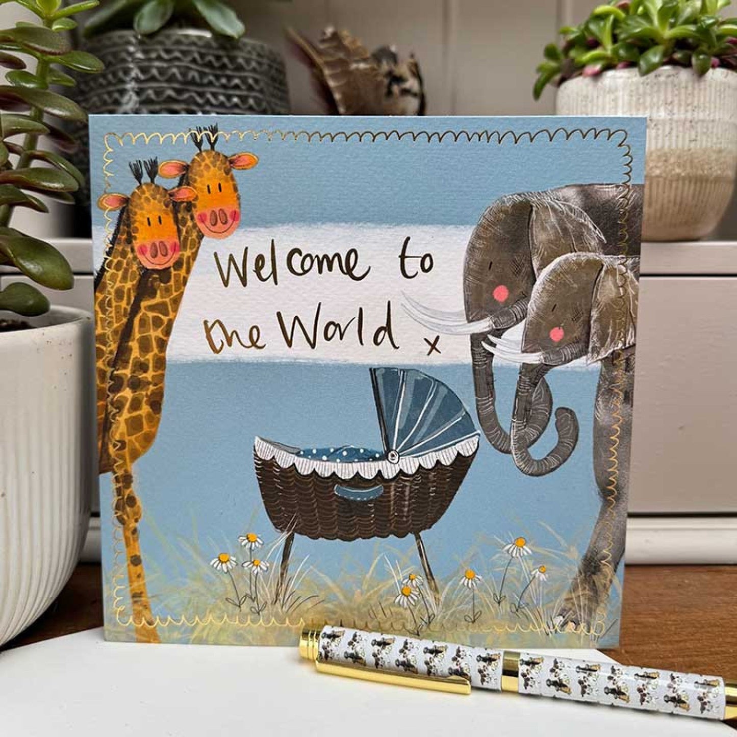 New Baby Welcome Card