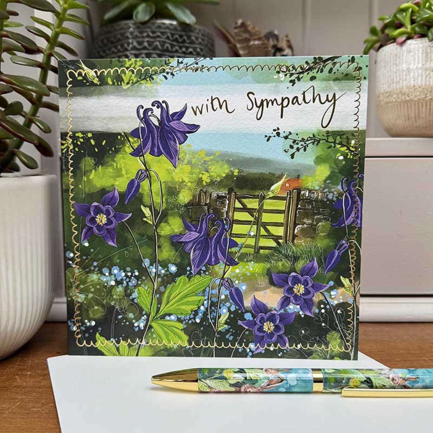 Garden Sympathy Card
