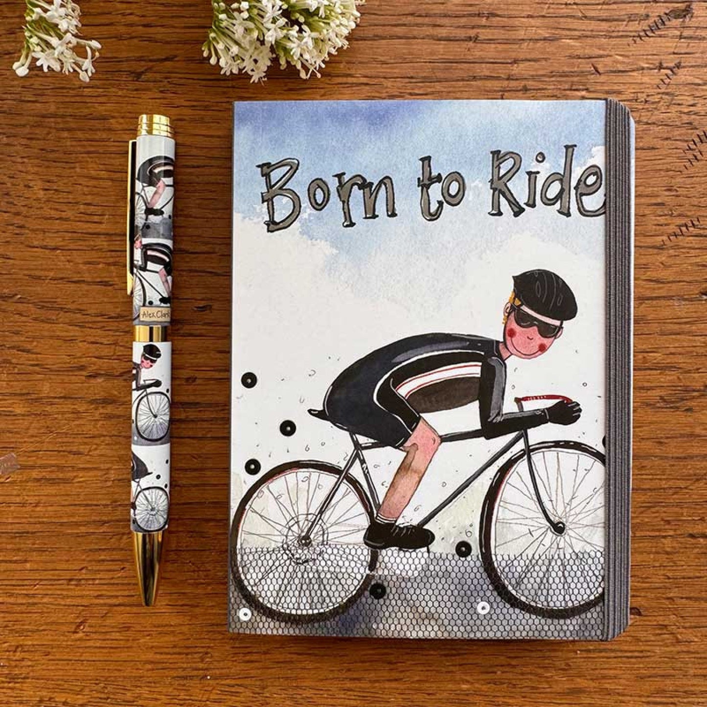 Born to Ride Small Chunky Notebook