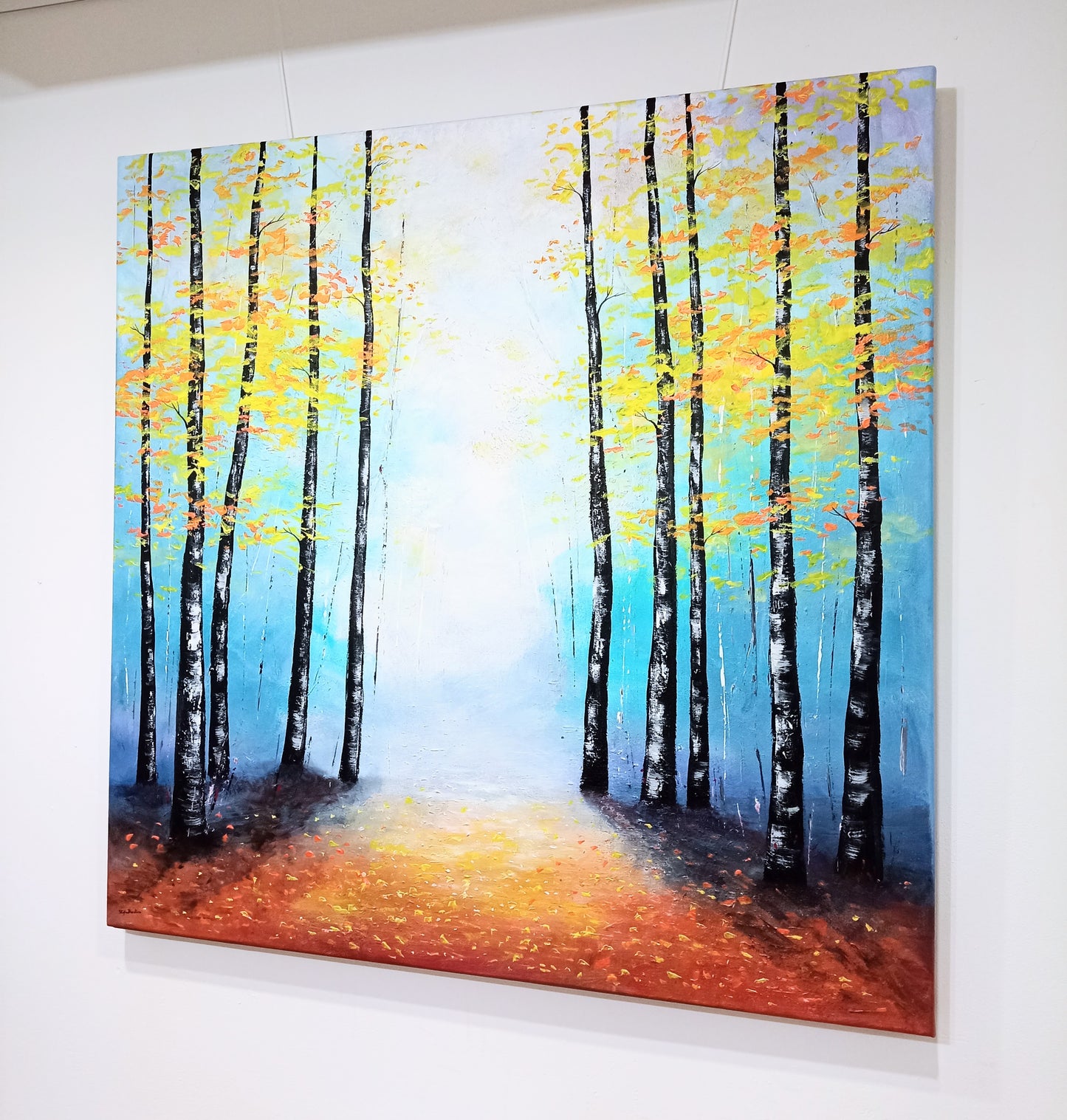 Large Landscape Canvas Painting