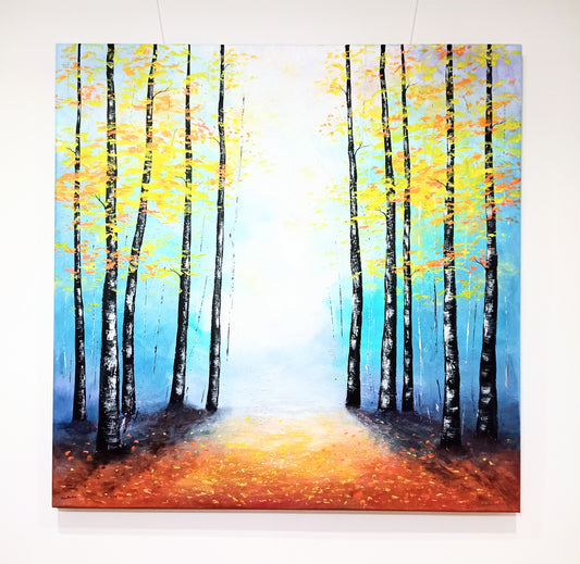 Large Landscape Canvas Painting