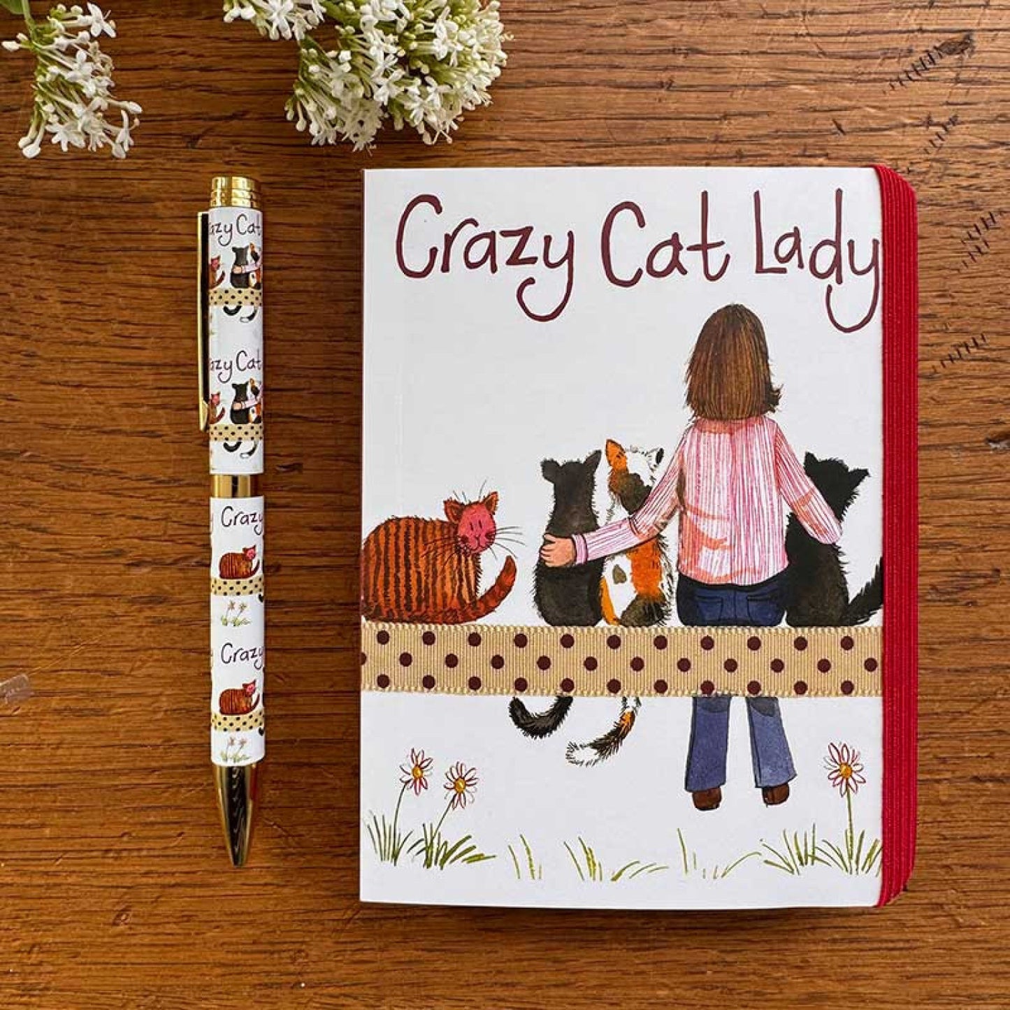 Crazy Cat Lady Small Chunky Notebook