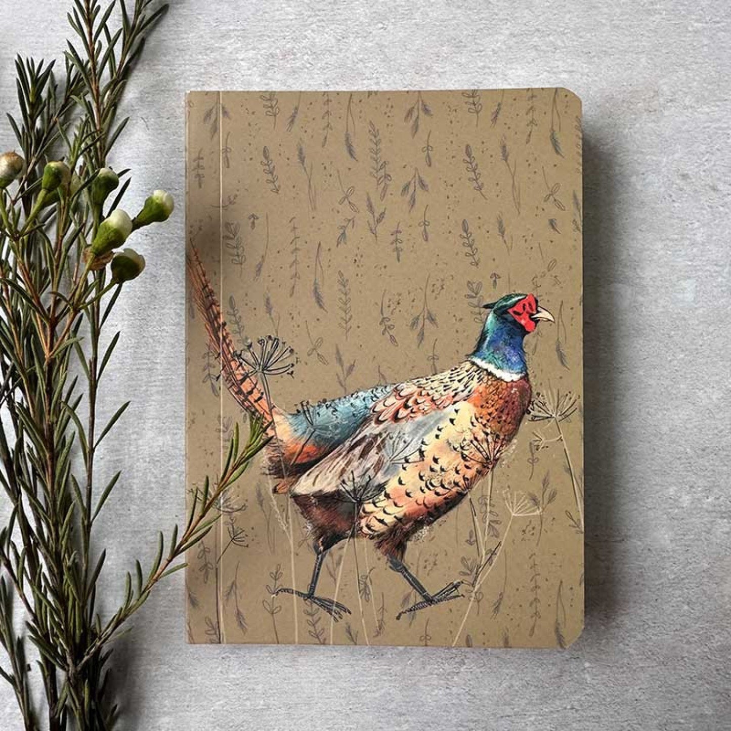 Pheasant Small Notebook