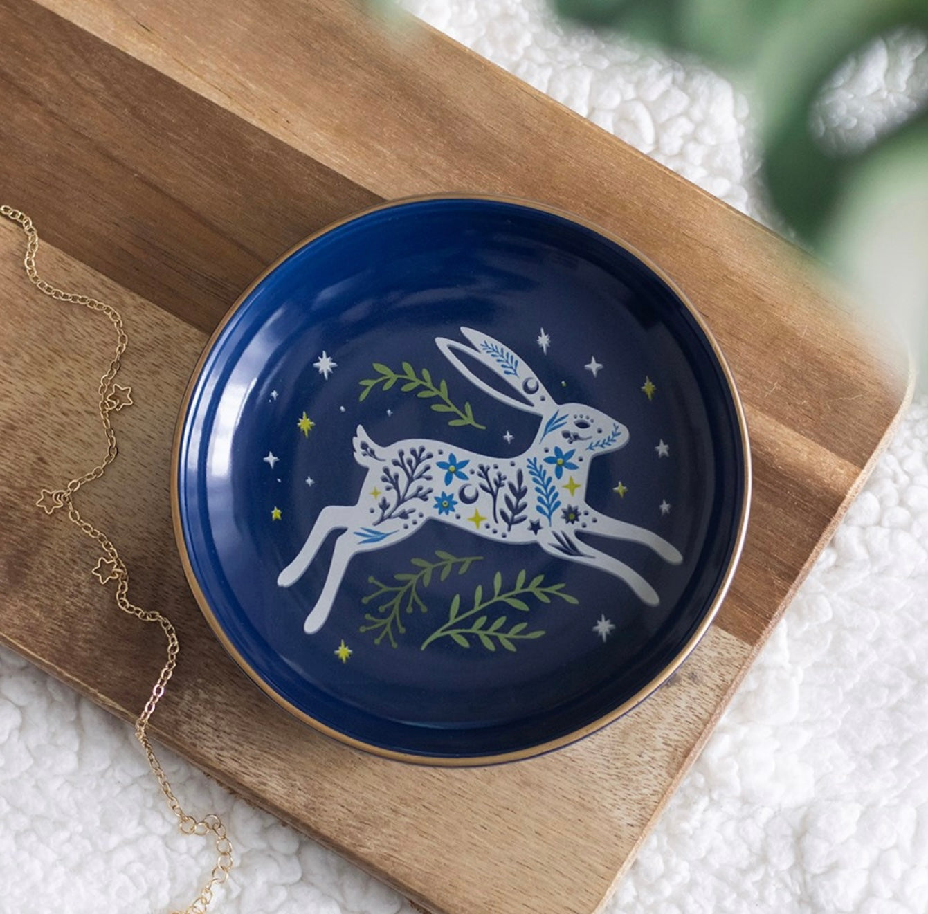 Leaping Hare Trinket Dish