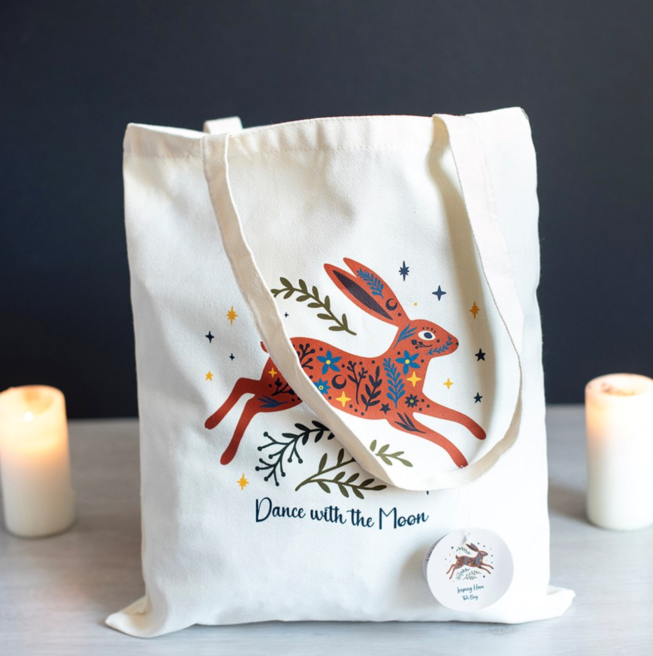 Leaping Hare Shopping Bag