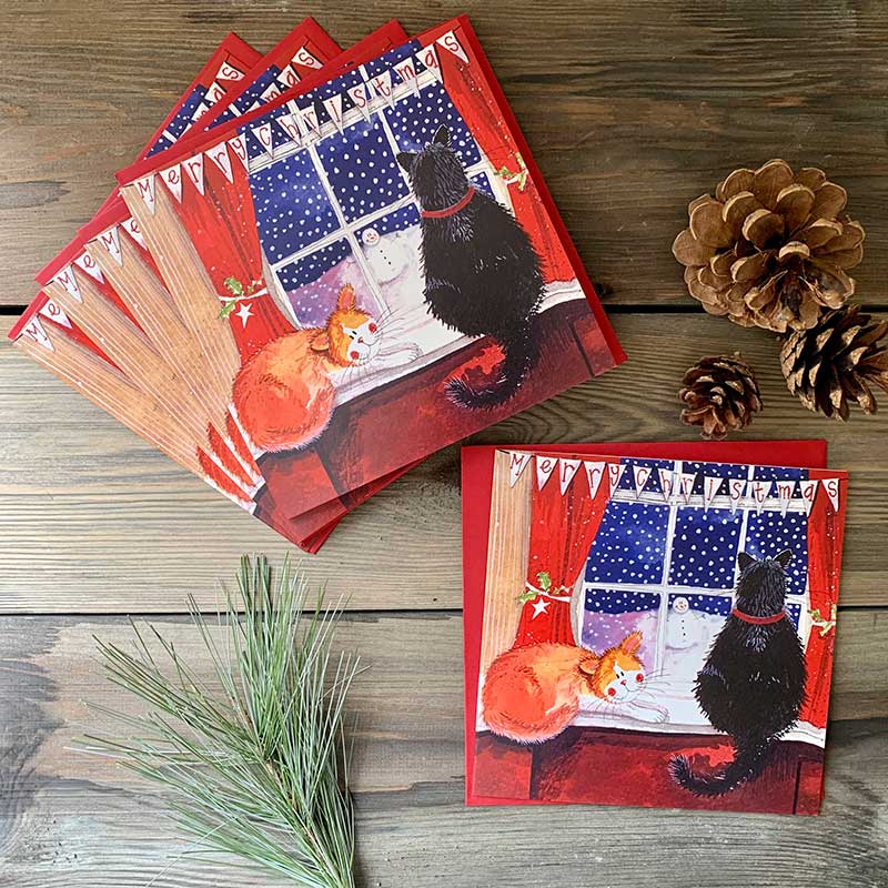 Christmas Window Card Pack